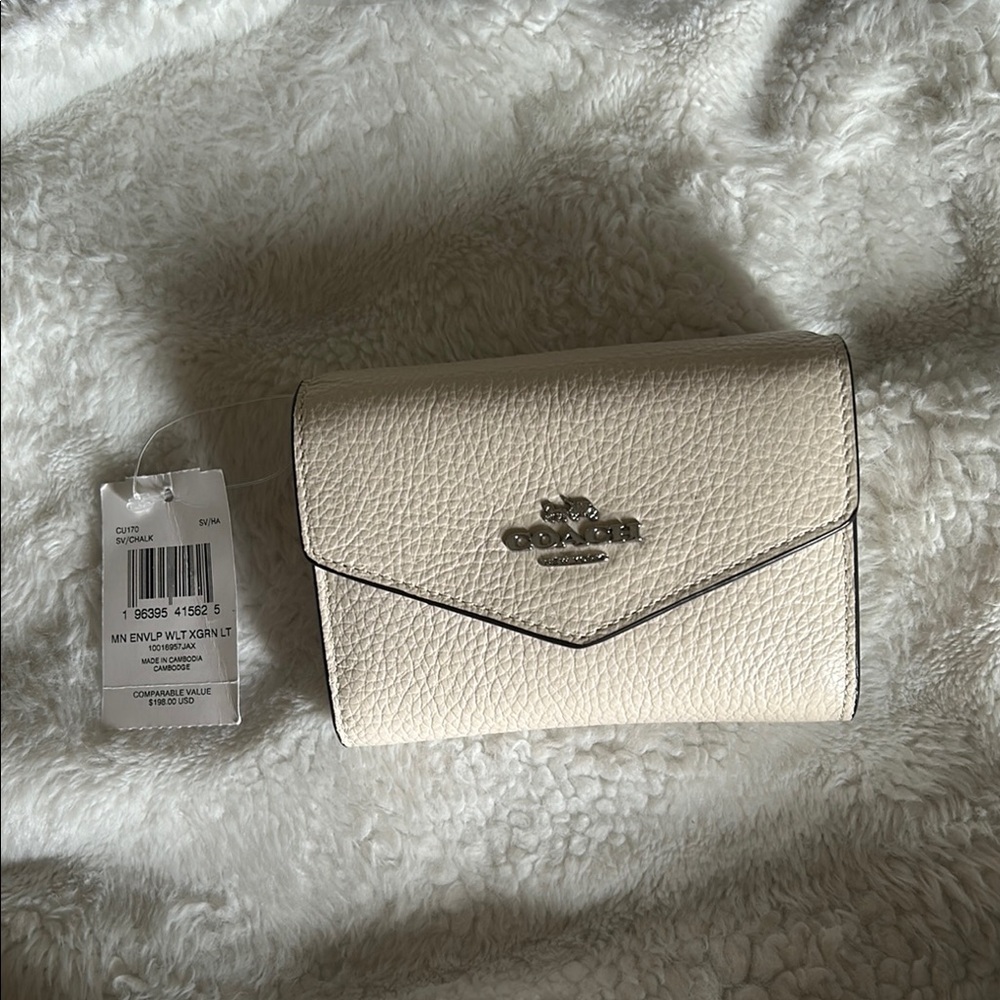 coach mini envelope wallet